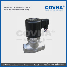 Feito por COVNA válvula solenóide de alta temperatura, válvula solenóide de vapor, válvula solenóide 12v, 24V, 220V,
